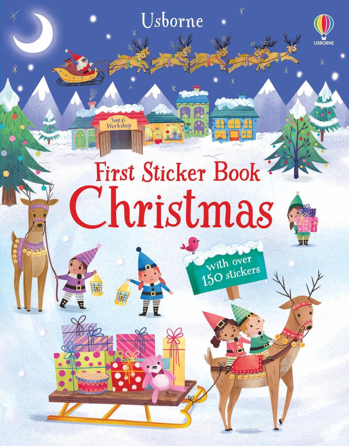 Cover: 9781803701301 | First Sticker Book Christmas | A Christmas Sticker Book for Children