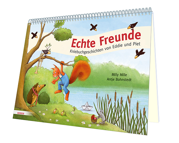 Cover: 9783451379499 | Echte Freunde | Kniebuchgeschichten von Eddie und Piet | Milliy Mille