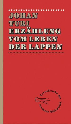 Cover: 9783847720058 | Erzählung vom Leben der Lappen | Johan Turi | Buch | 320 S. | Deutsch