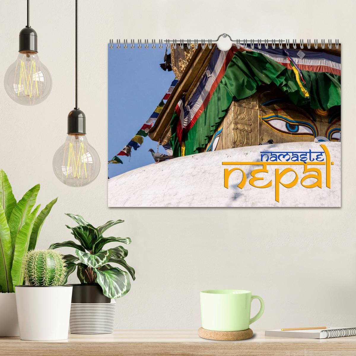 Bild: 9783435568161 | Namaste Nepal (Wandkalender 2025 DIN A4 quer), CALVENDO Monatskalender