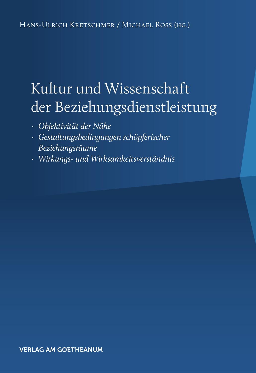 Cover: 9783723516980 | Kultur und Wissenschaft der Beziehungsdienstleistung | Taschenbuch