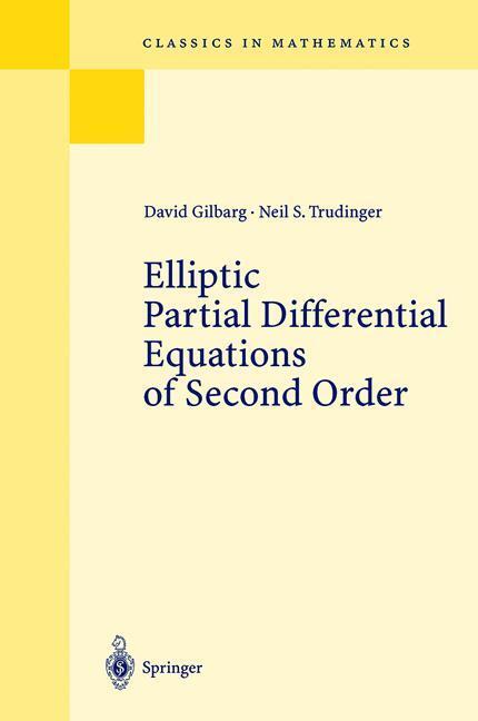 Cover: 9783540411604 | Elliptic Partial Differential Equations of Second Order | Taschenbuch