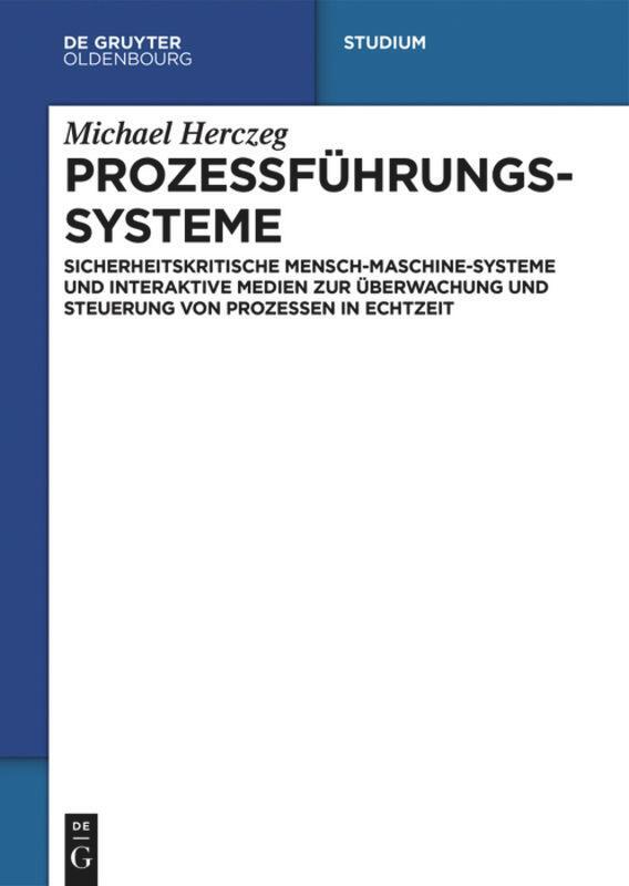 Cover: 9783486584455 | Prozessführungssysteme | Michael Herczeg | Buch | Deutsch | 2014