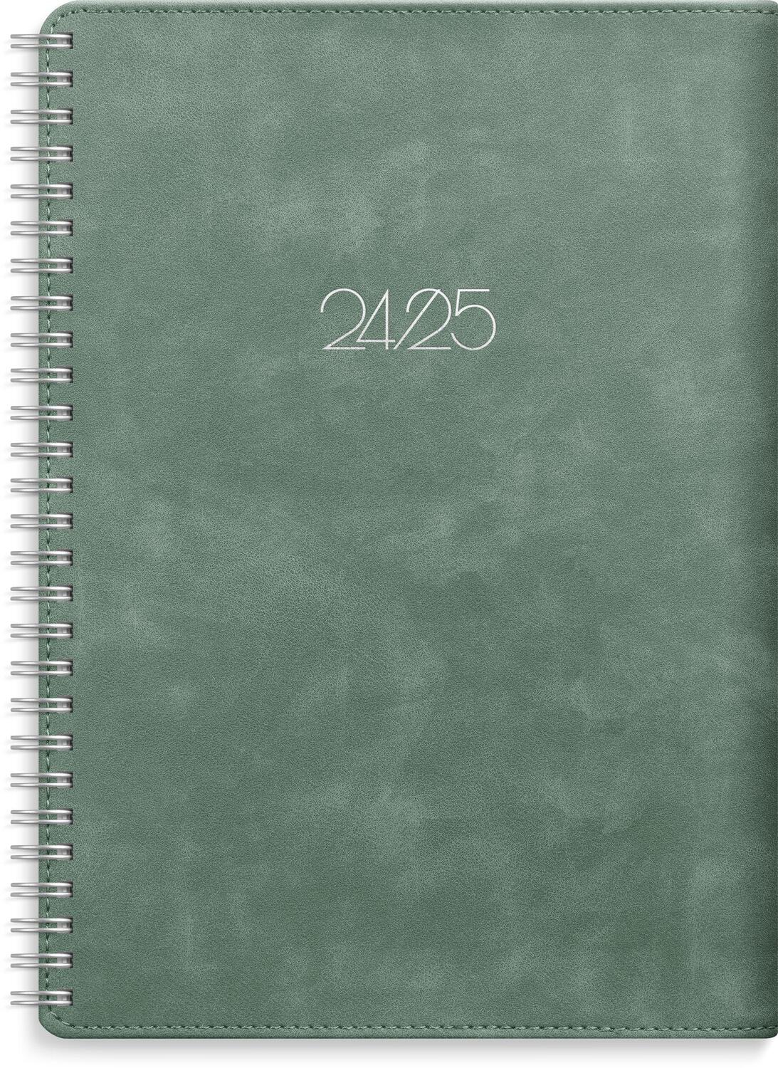 Cover: 7340188004722 | Burde Twist A5 grün Schülerkalender 2024/2025 | Buch | Deutsch | 2025