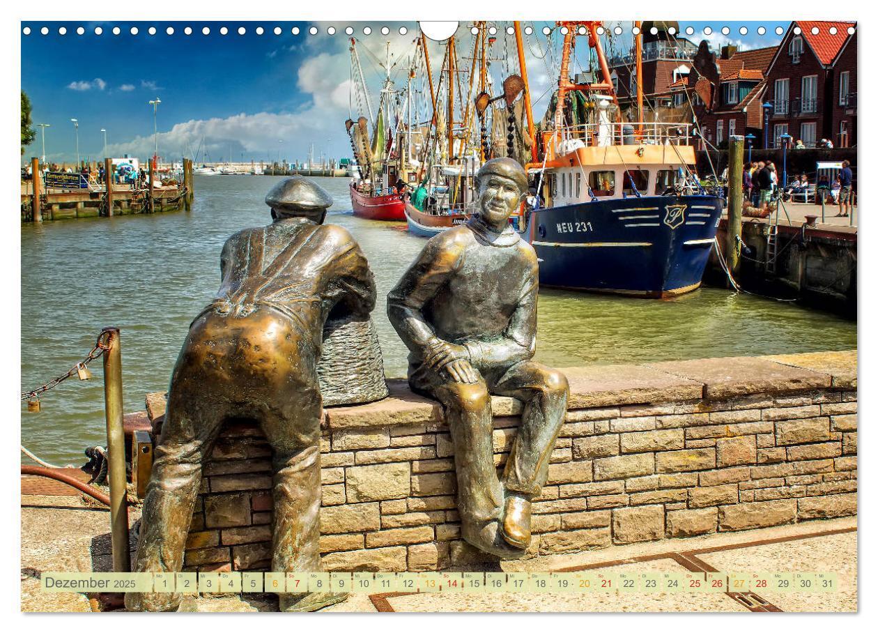 Bild: 9783435436095 | Reise an die Nordsee - Neuharlingersiel (Wandkalender 2025 DIN A3...