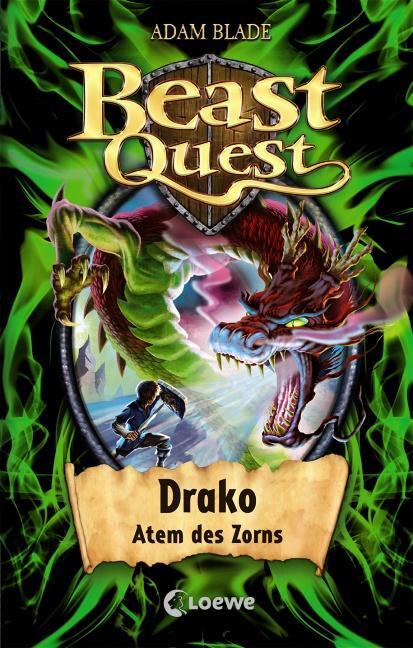 Cover: 9783785574935 | Beast Quest 23. Drako, Atem des Zorns | Adam Blade | Buch | Deutsch