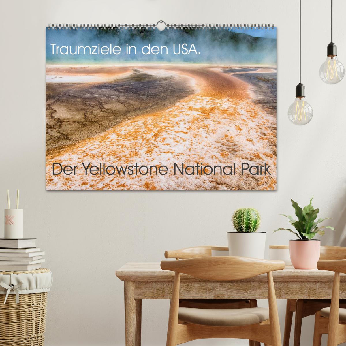 Bild: 9783435663675 | Traumziele in den USA. Der Yellowstone National Park (Wandkalender...