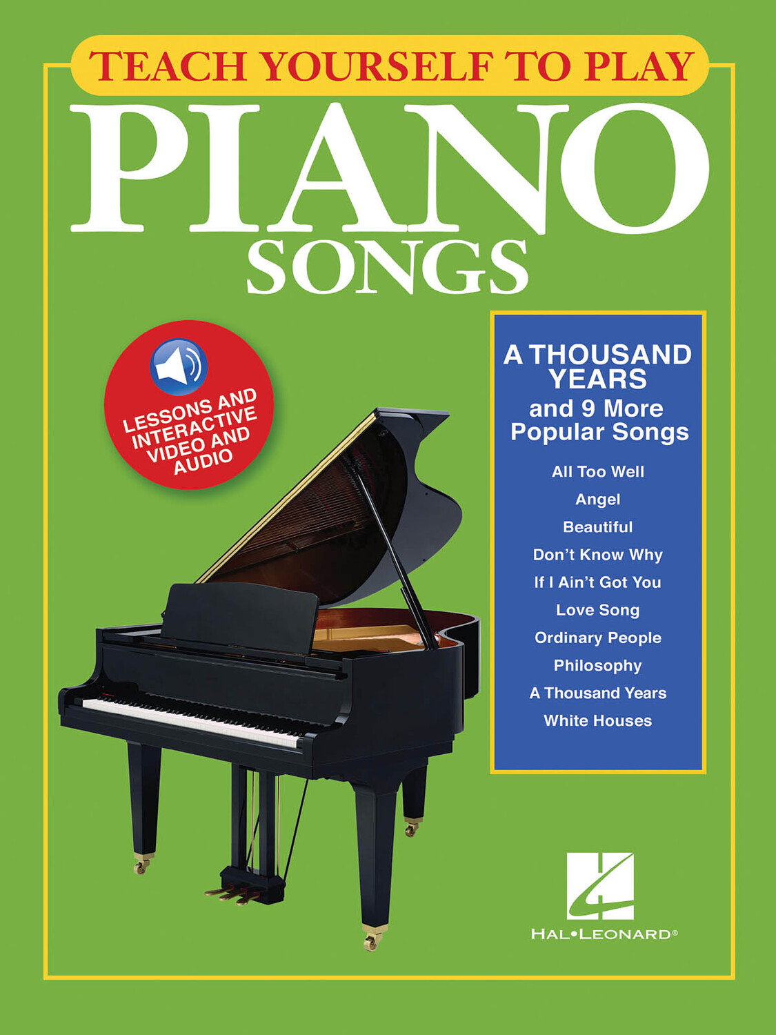 Cover: 888680082079 | A Thousand Years And 9 More Popular Songs | Teach Yourself to Play
