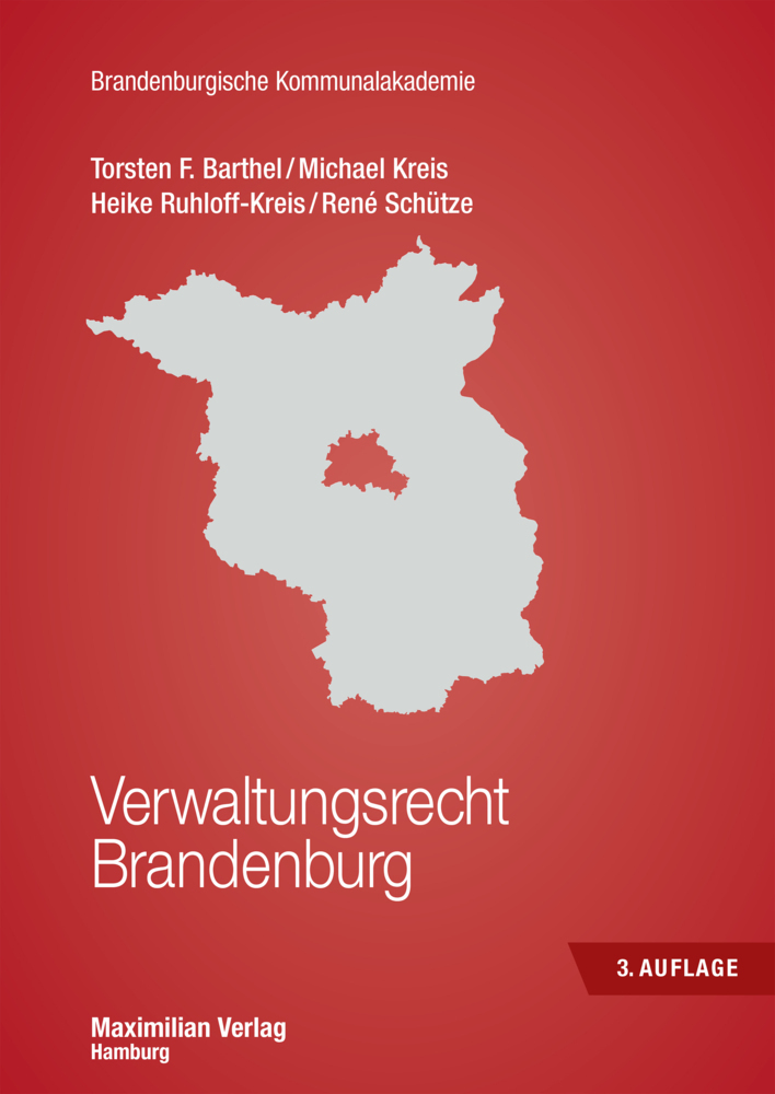 Cover: 9783786912347 | Verwaltungsrecht Brandenburg | Torsten F. Barthel (u. a.) | Buch