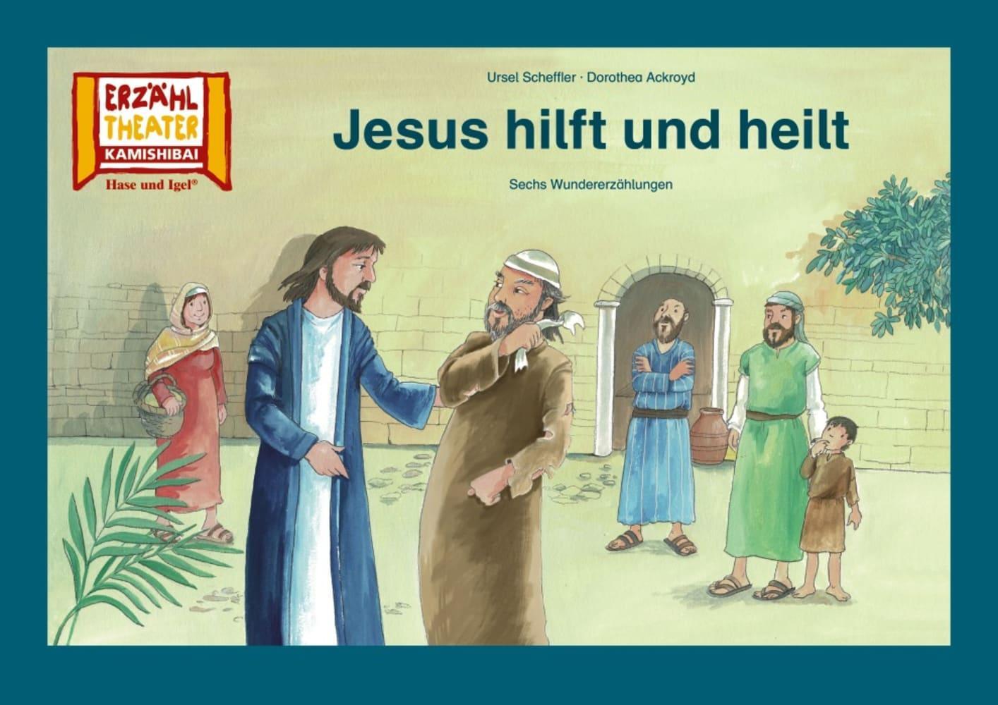 Cover: 4260505831547 | Jesus hilft und heilt / Kamishibai Bildkarten | Ackroyd (u. a.) | 6 S.