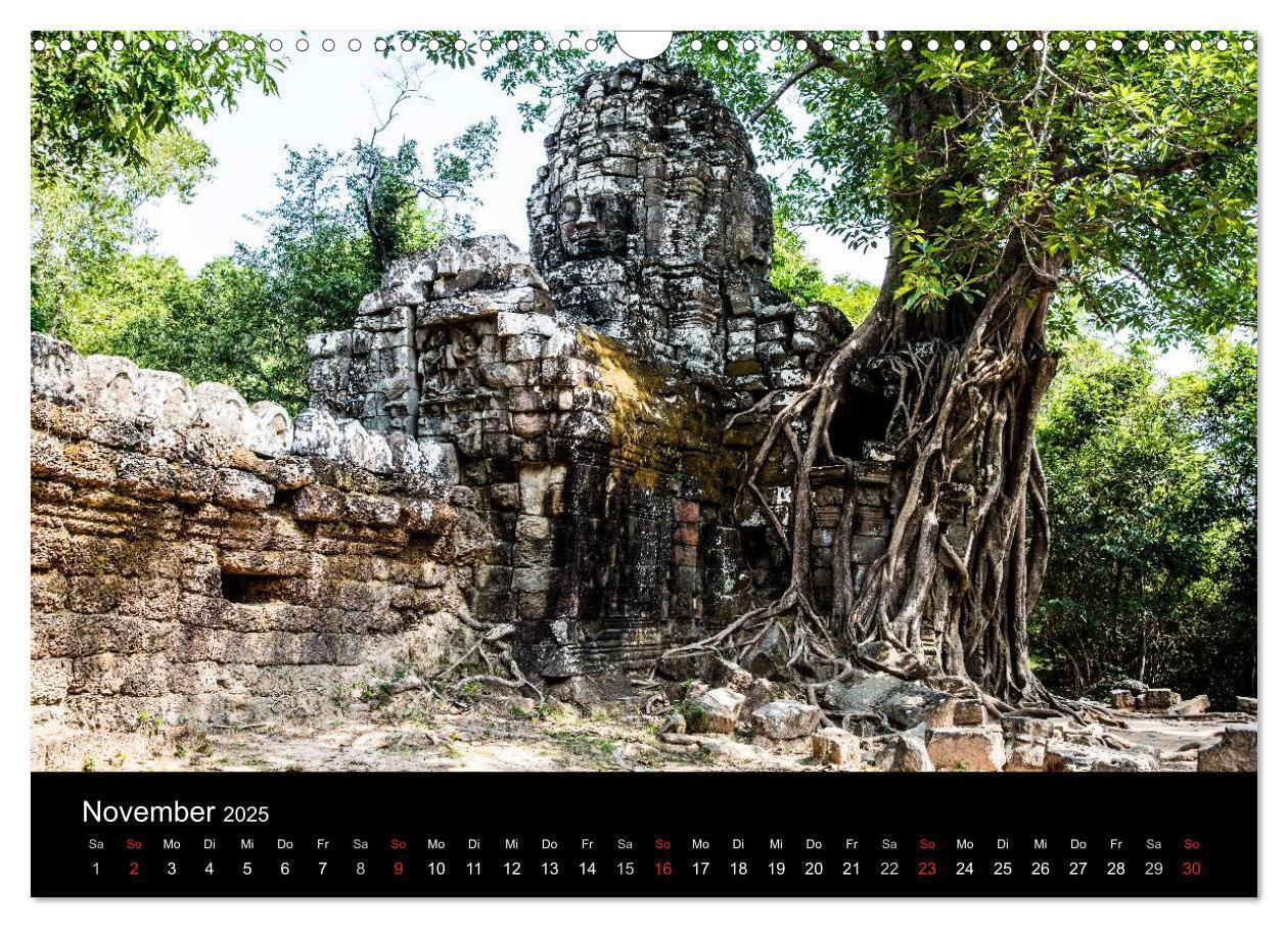 Bild: 9783435630745 | Tempel rund um Angkor Wat (Wandkalender 2025 DIN A3 quer), CALVENDO...