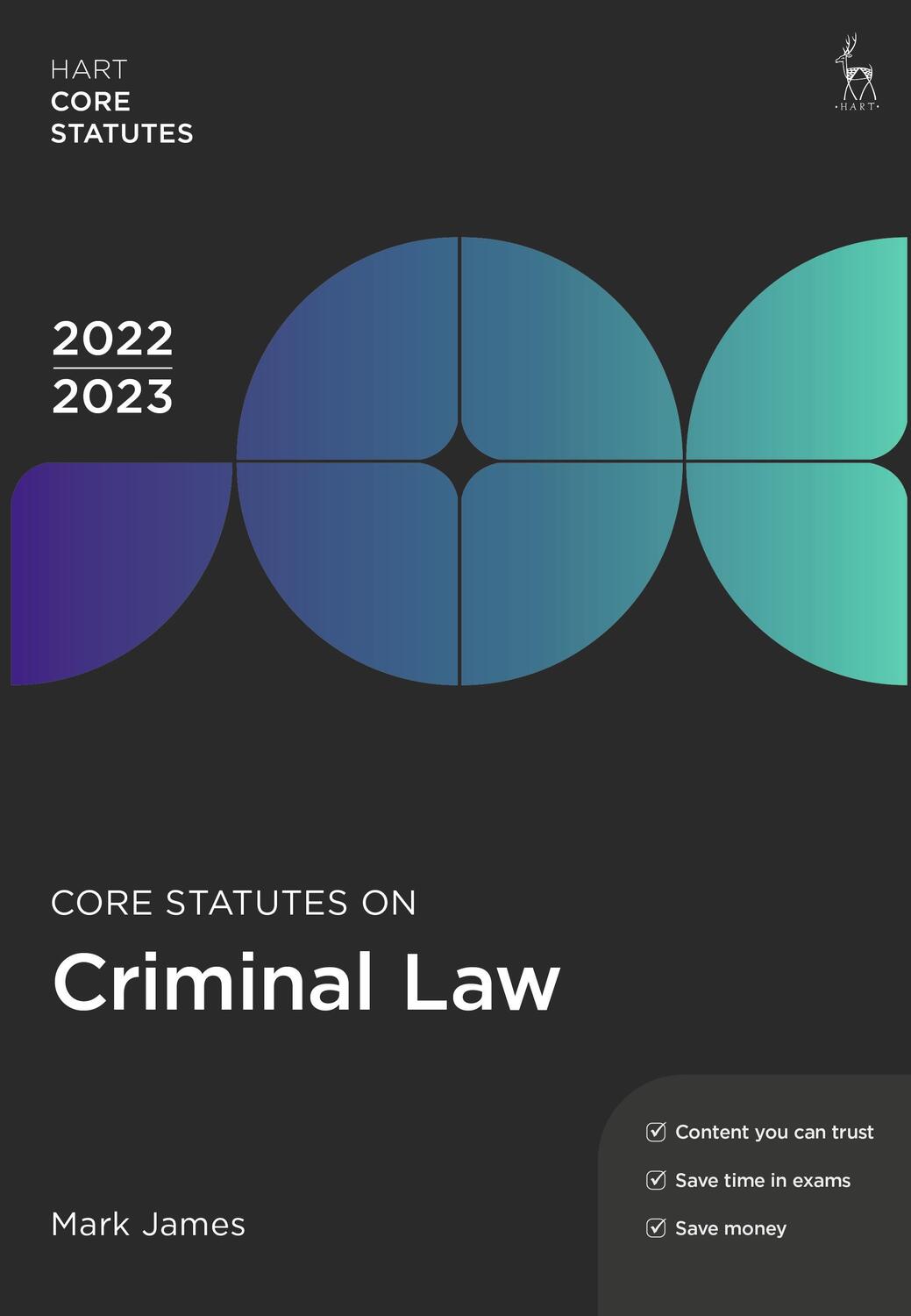 Cover: 9781509960279 | Core Statutes on Criminal Law 2022-23 | Mark James | Taschenbuch