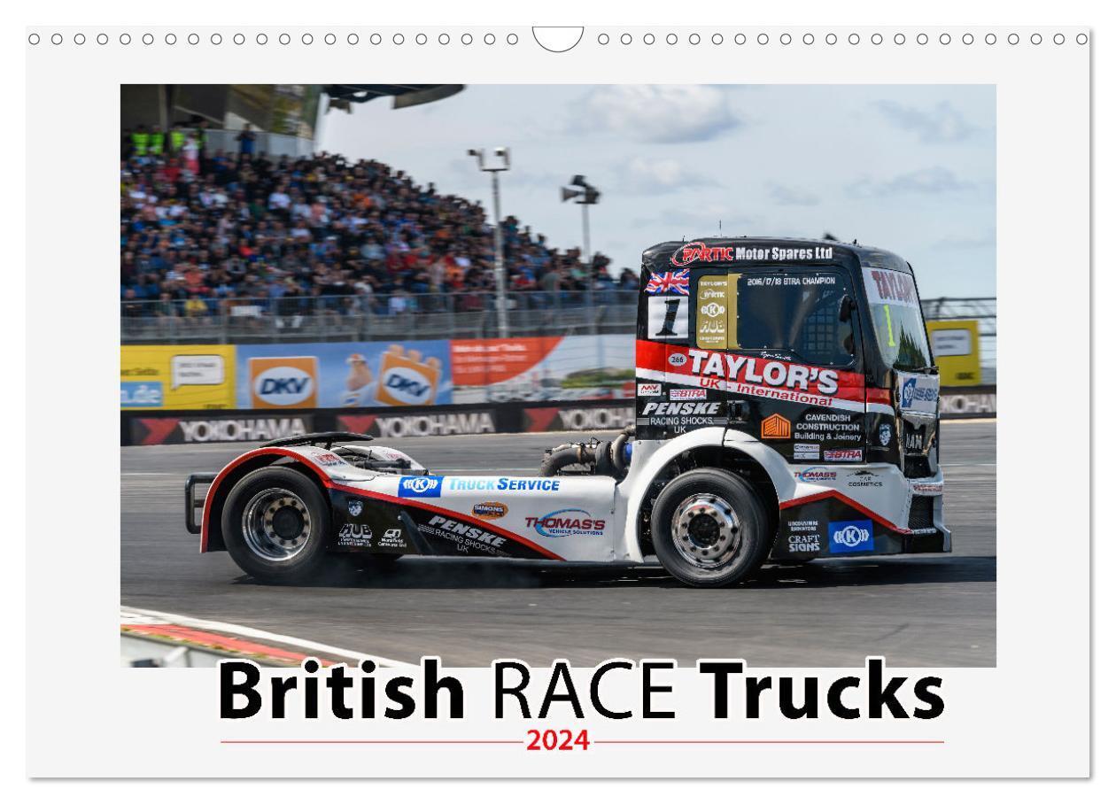 Cover: 9781325826735 | British Race Trucks (Wall Calendar 2024 DIN A3 landscape), CALVENDO...