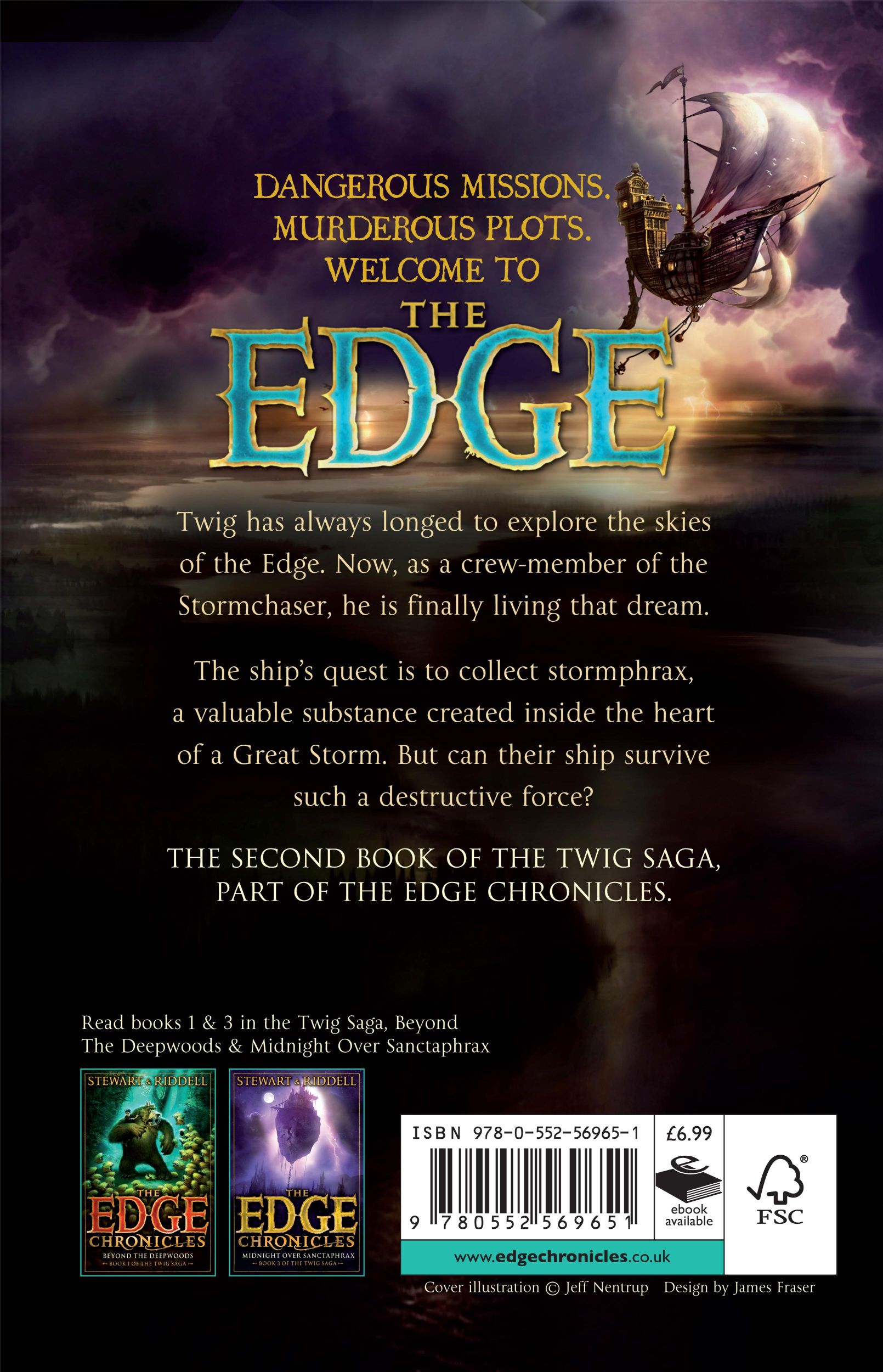 Rückseite: 9780552569651 | The Edge Chronicles 5: Stormchaser | Second Book of Twig | Taschenbuch