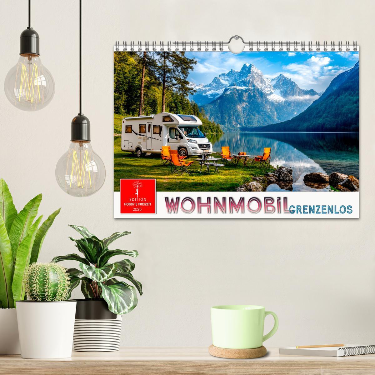 Bild: 9783457212158 | Wohnmobil grenzenlos (Wandkalender 2025 DIN A4 quer), CALVENDO...