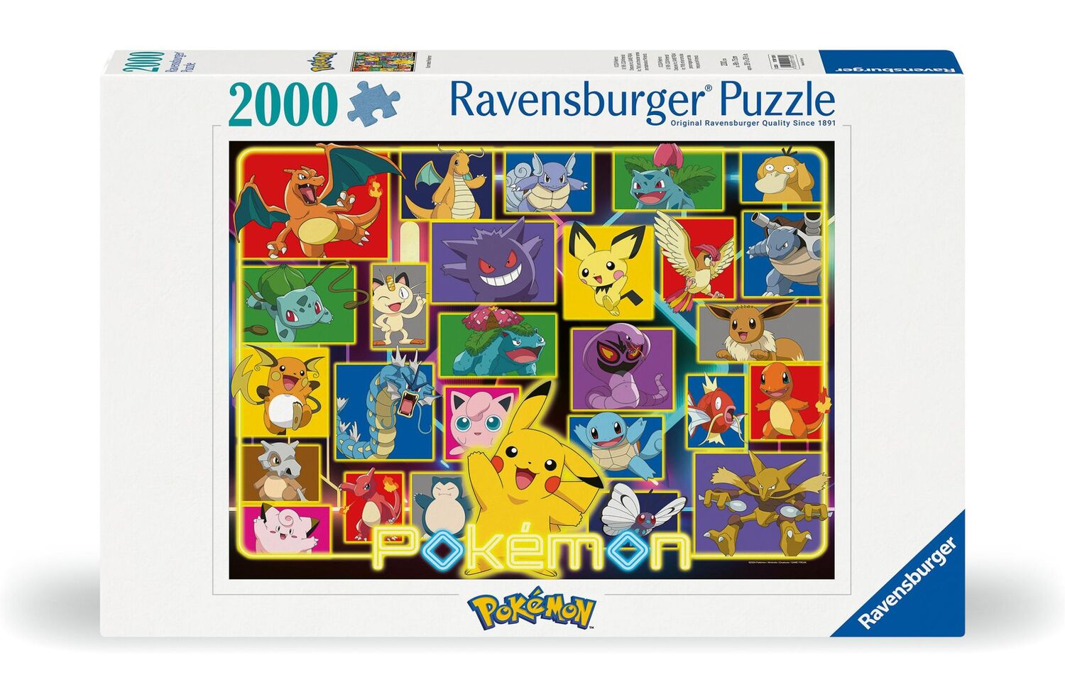 Cover: 4005555011309 | Ravensburger Puzzle 12001130 - Leuchtende Pokémon - 2000 Teile...