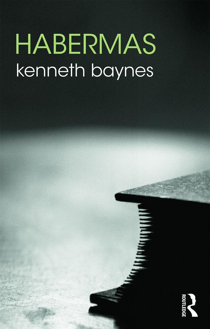 Cover: 9780415773256 | Habermas | Kenneth Baynes | Taschenbuch | The Routledge Philosophers