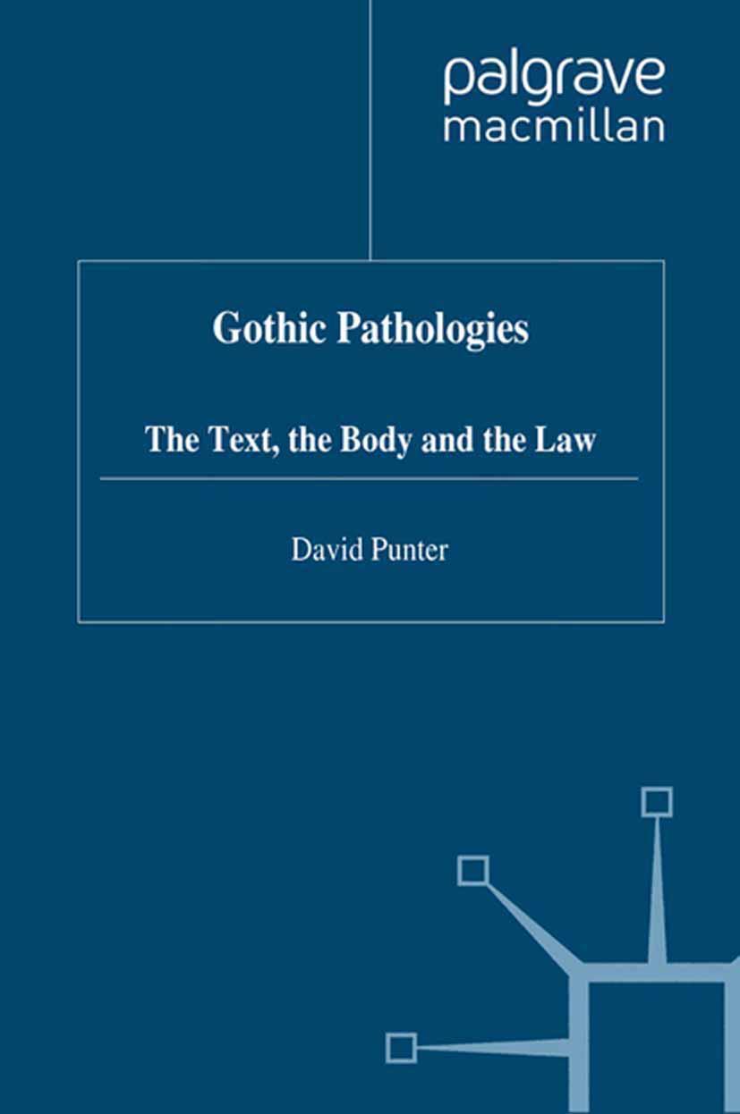 Cover: 9780333658024 | Gothic Pathologies | The Text, the Body and the Law | D. Punter | Buch