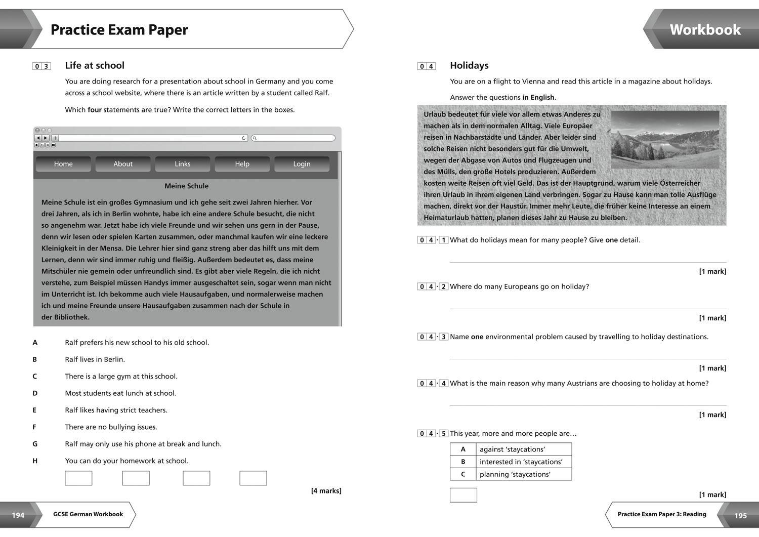 Bild: 9780008292034 | AQA GCSE 9-1 German All-in-One Complete Revision and Practice | Buch