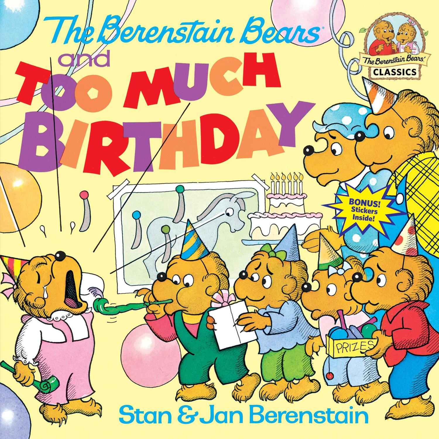 Cover: 9780394873329 | The Berenstain Bears and Too Much Birthday | Stan Berenstain (u. a.)
