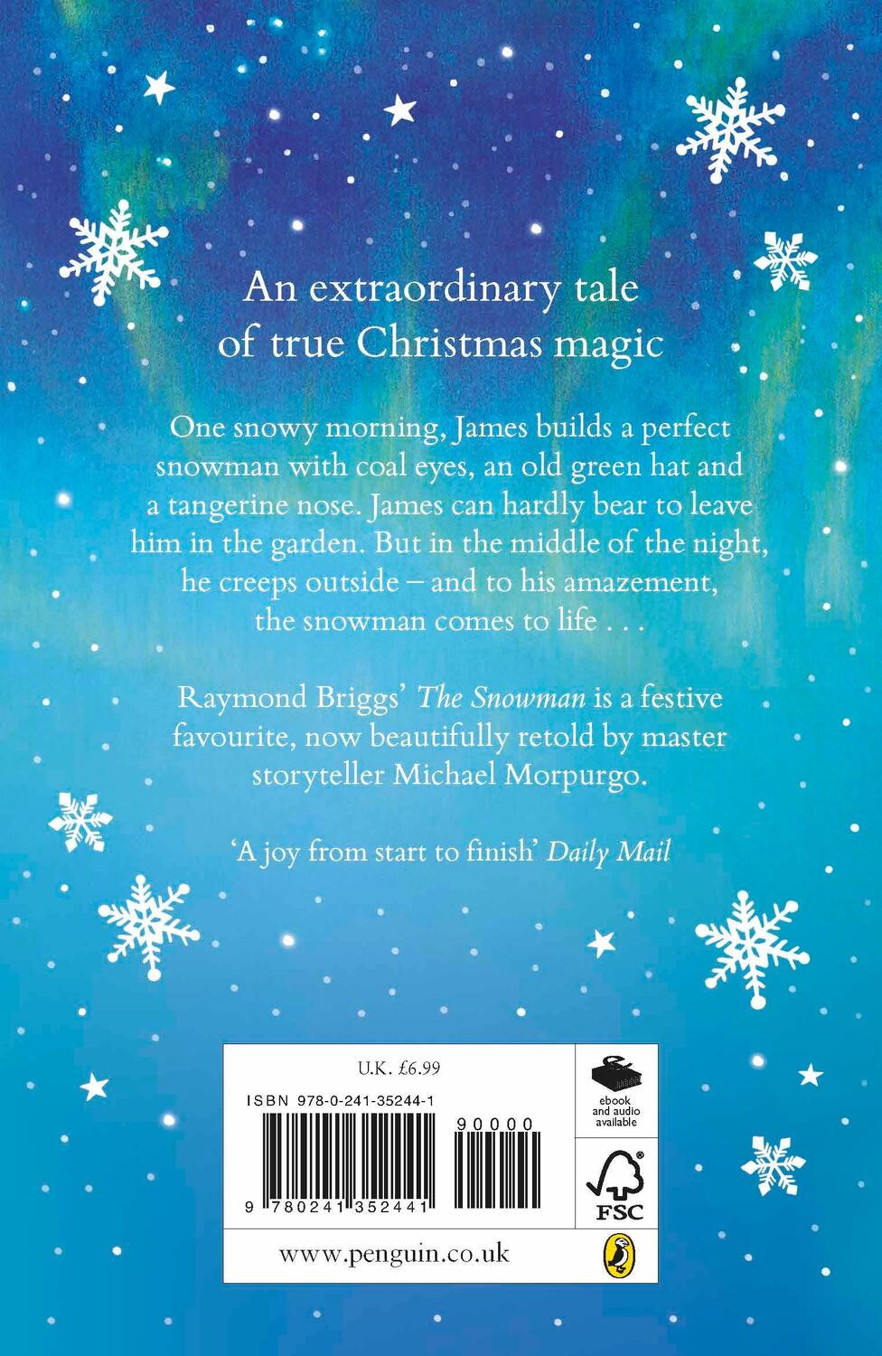 Rückseite: 9780241352441 | The Snowman | Inspired by the original story by Raymond Briggs | Buch