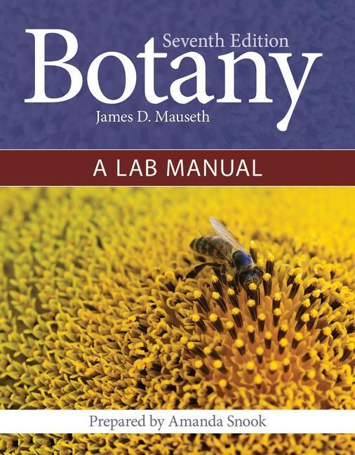 Cover: 9781284157390 | Botany: A Lab Manual | A Lab Manual | James D Mauseth (u. a.) | Buch