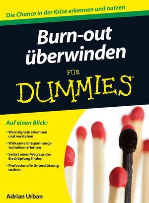 Cover: 9783527710065 | Burn-out überwinden für Dummies | Adrian Urban | Taschenbuch | Deutsch