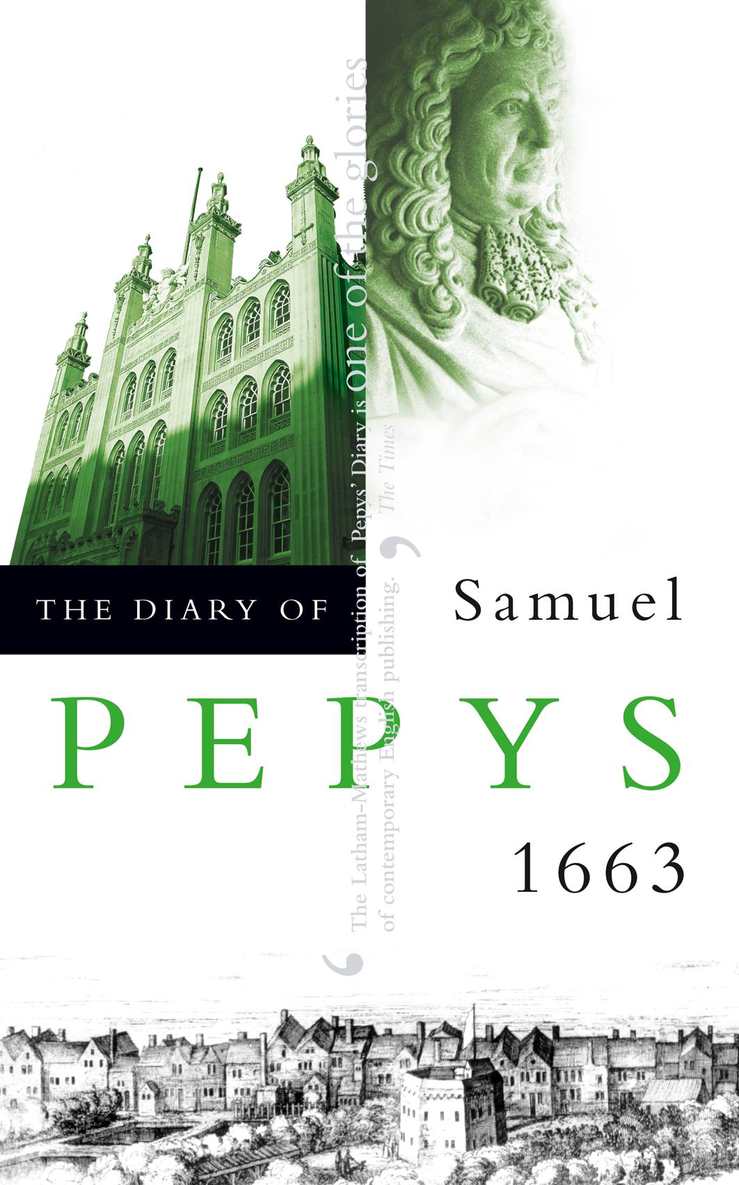 Cover: 9780004990248 | The Diary of Samuel Pepys | Volume IV - 1663 | Samuel Pepys | Buch