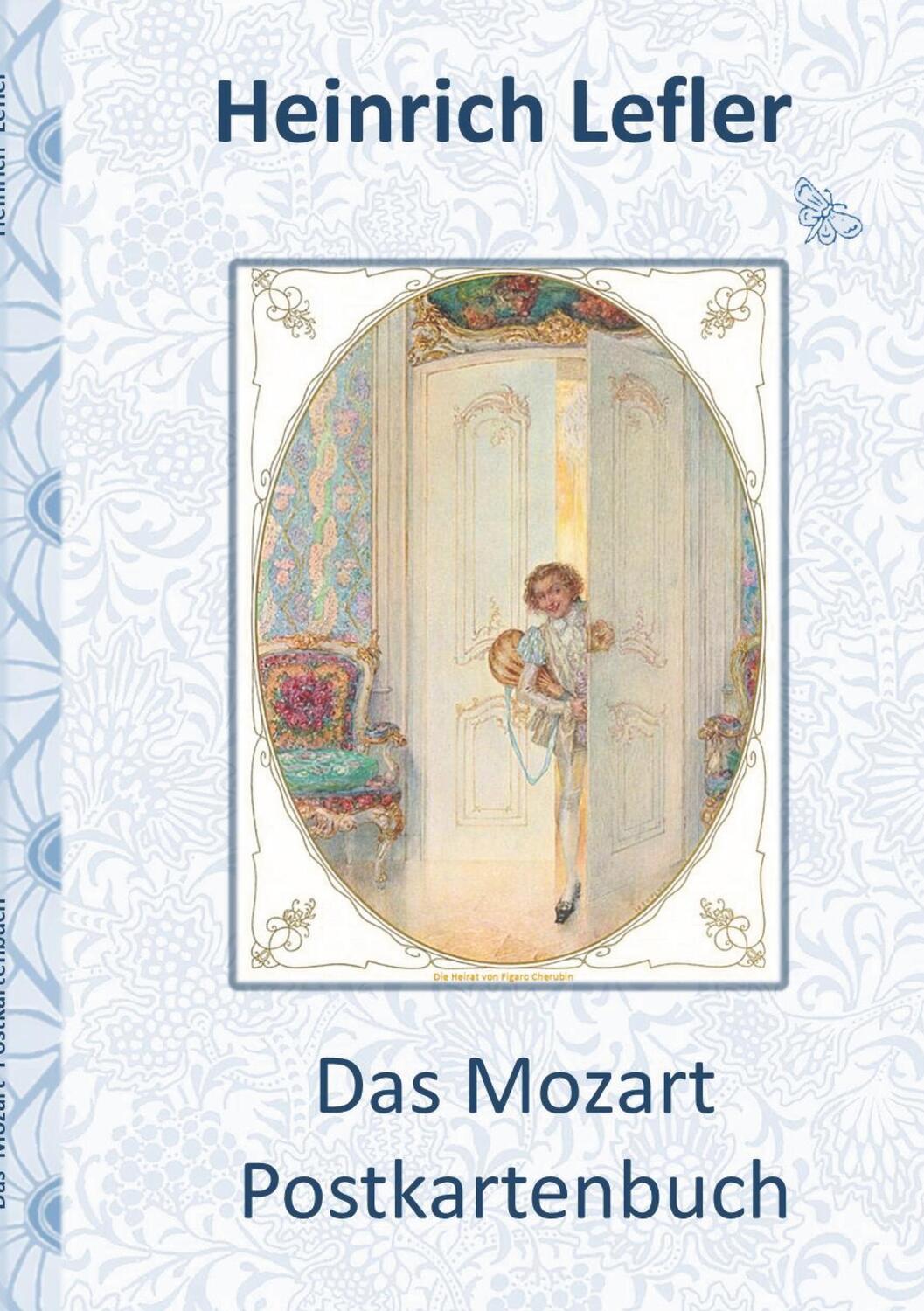 Cover: 9783752849028 | Das Mozart Postkartenbuch (Wolfgang Amadeus Mozart) | Lefler (u. a.)