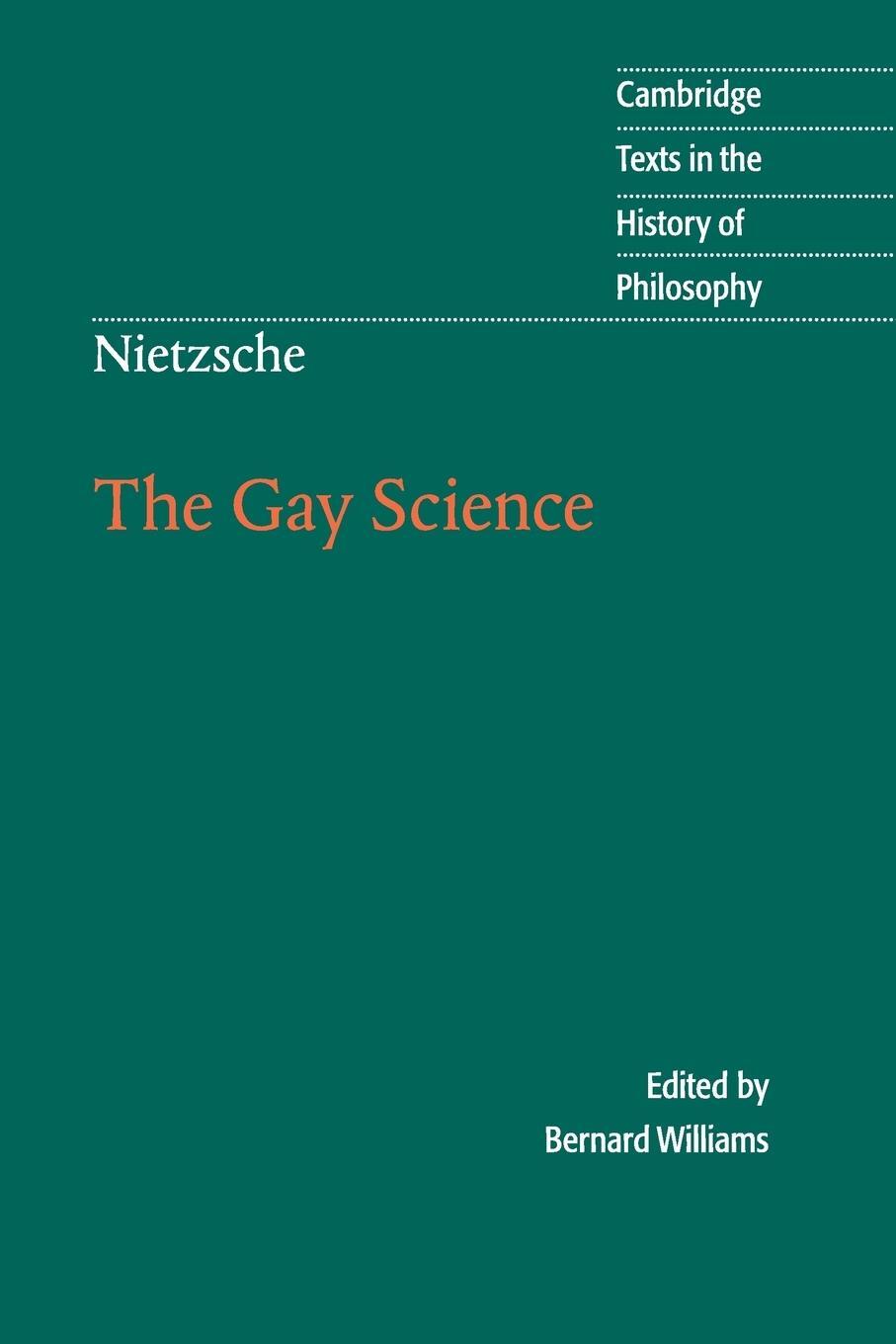 Cover: 9780521636452 | Nietzsche | The Gay Science | Cambridge University Press