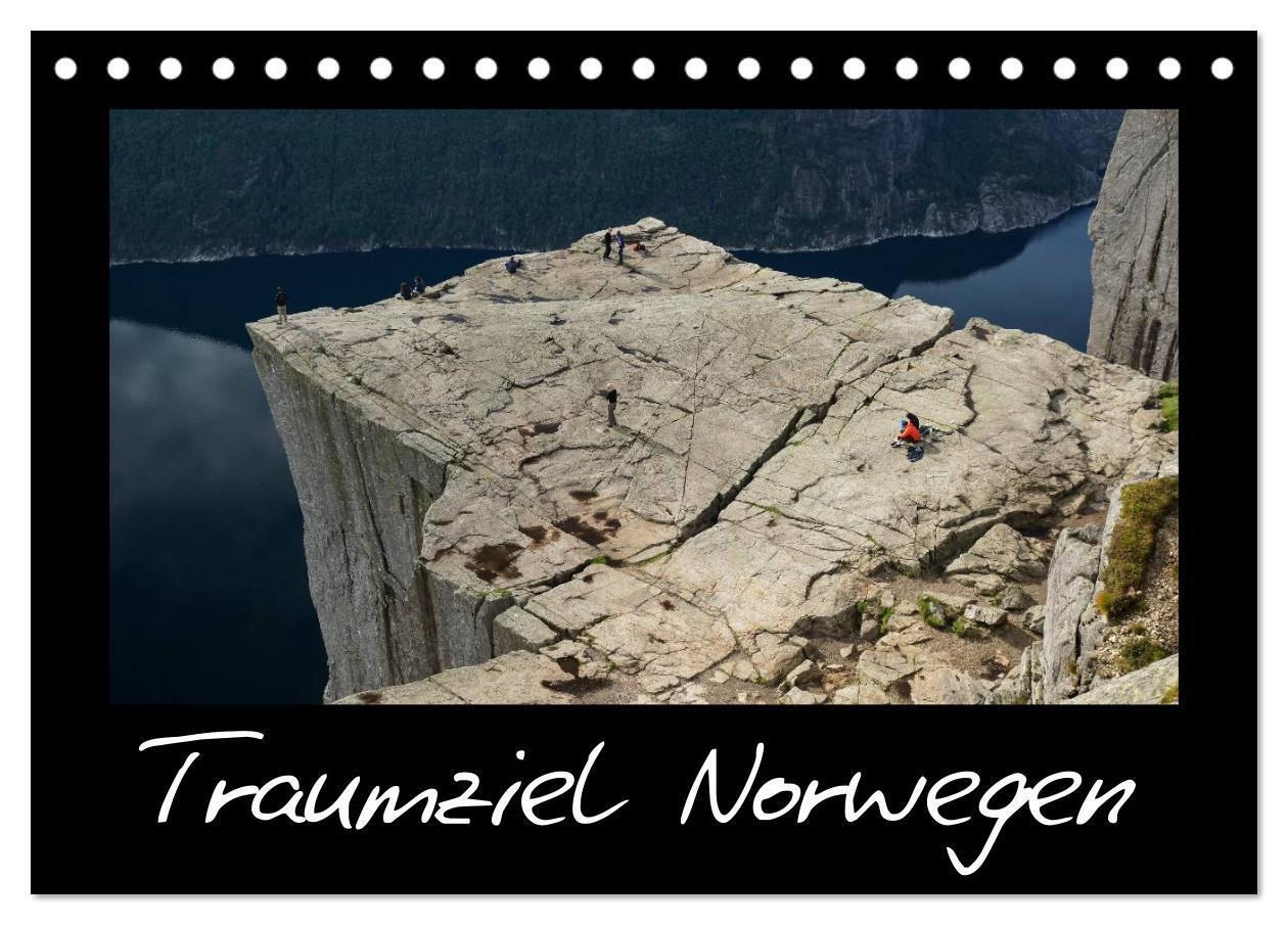 Cover: 9783383461347 | Traumziel Norwegen (Tischkalender 2024 DIN A5 quer), CALVENDO...