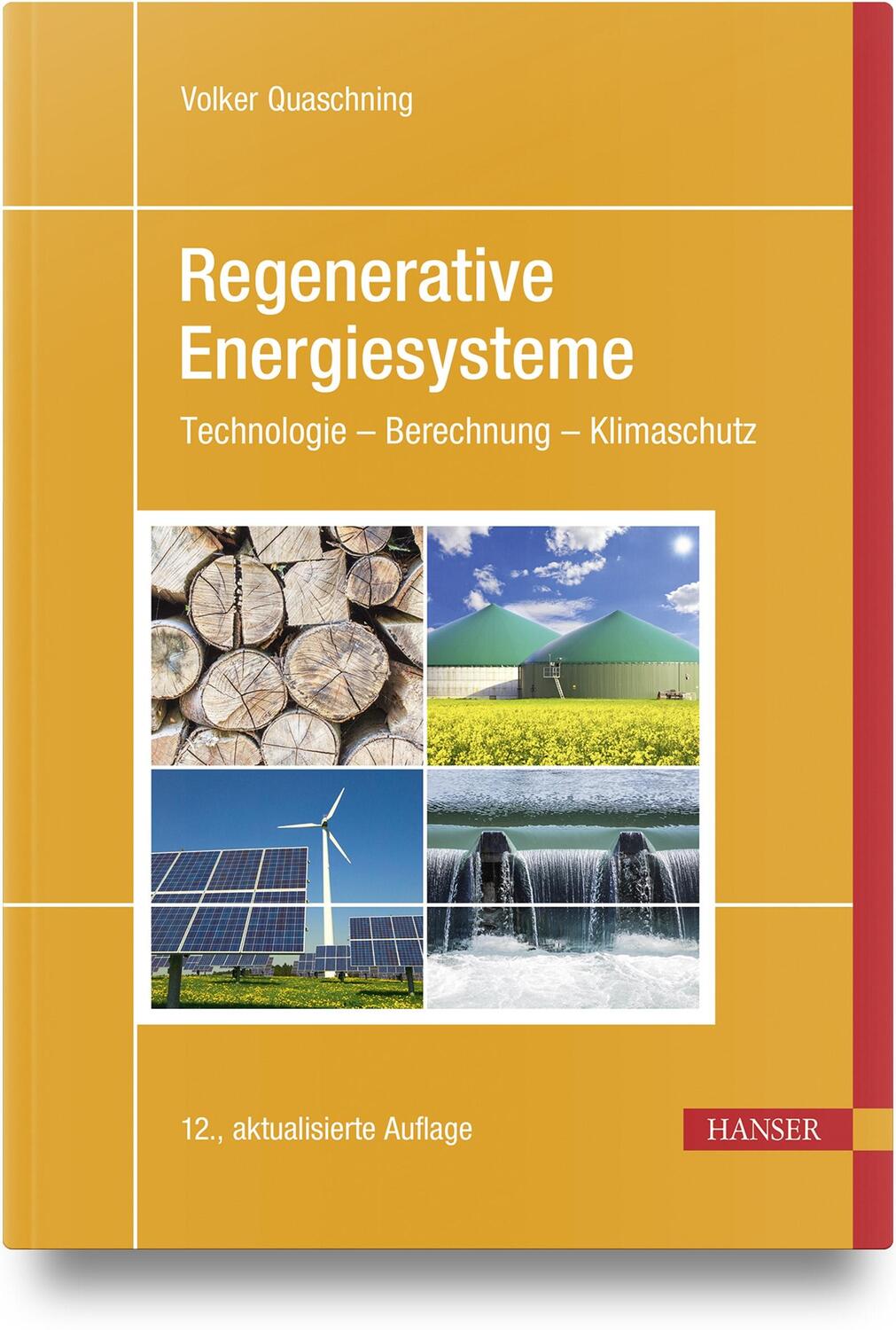 Cover: 9783446477773 | Regenerative Energiesysteme | Technologie - Berechnung - Klimaschutz