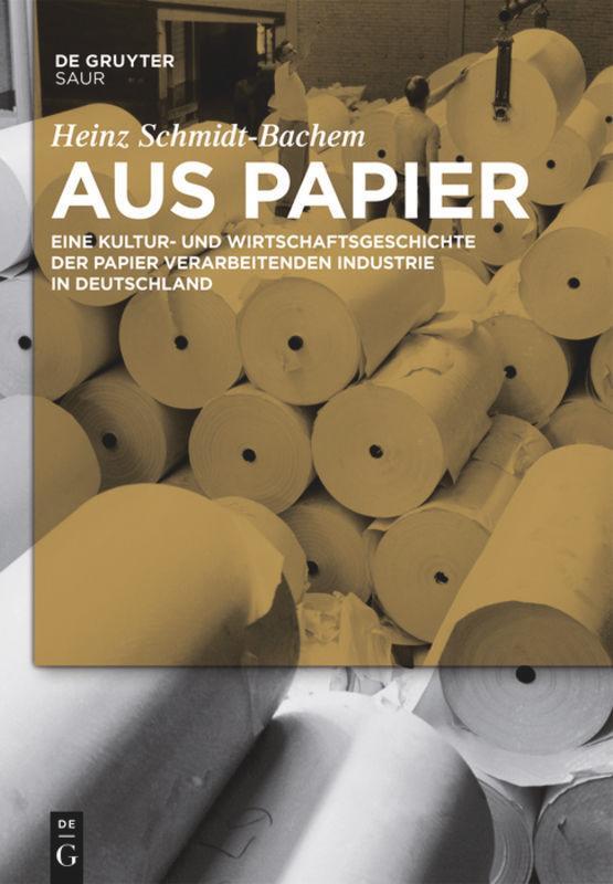 Cover: 9783110236071 | Aus Papier | Heinz Schmidt-Bachem | Buch | HC runder Rücken kaschiert