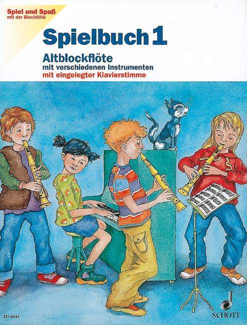 Cover: 9783795750954 | Spielbuch Altblockflöte. H.1 | Gerhard Engel (u. a.)