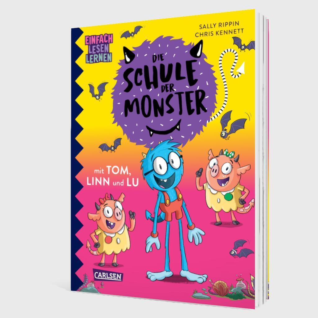 Bild: 9783551690425 | Die Schule der Monster mit Tom, Linn und Lu | Sally Rippin | Buch