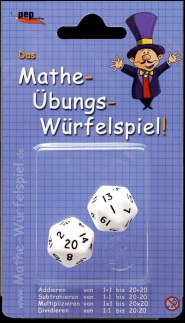 Cover: 4280000138033 | Mathe-Übungs-Würfelspiel! | Mathe-Würfelspiel! | Spiel | Deutsch