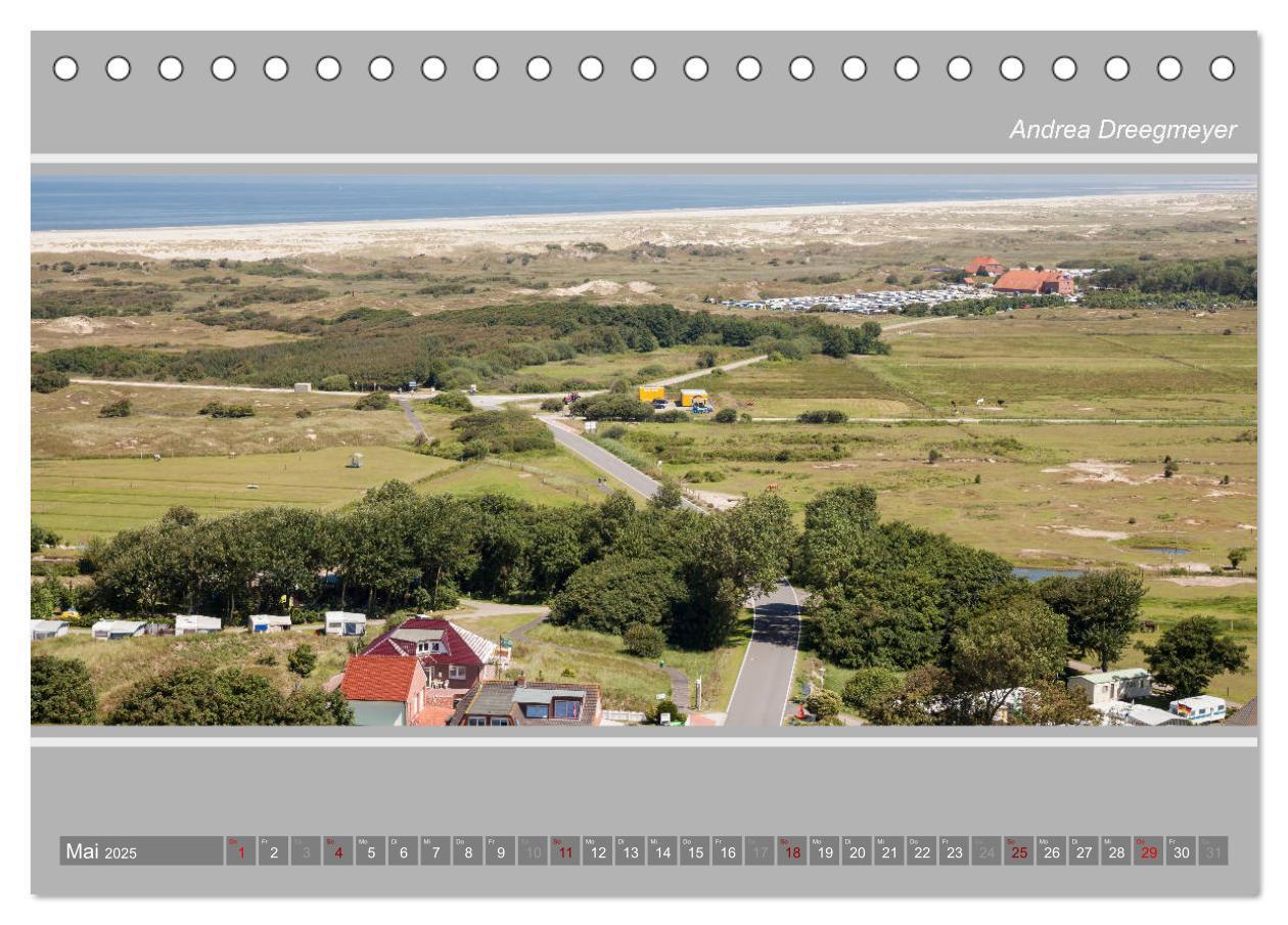 Bild: 9783435408368 | Norderney-Panorama (Tischkalender 2025 DIN A5 quer), CALVENDO...