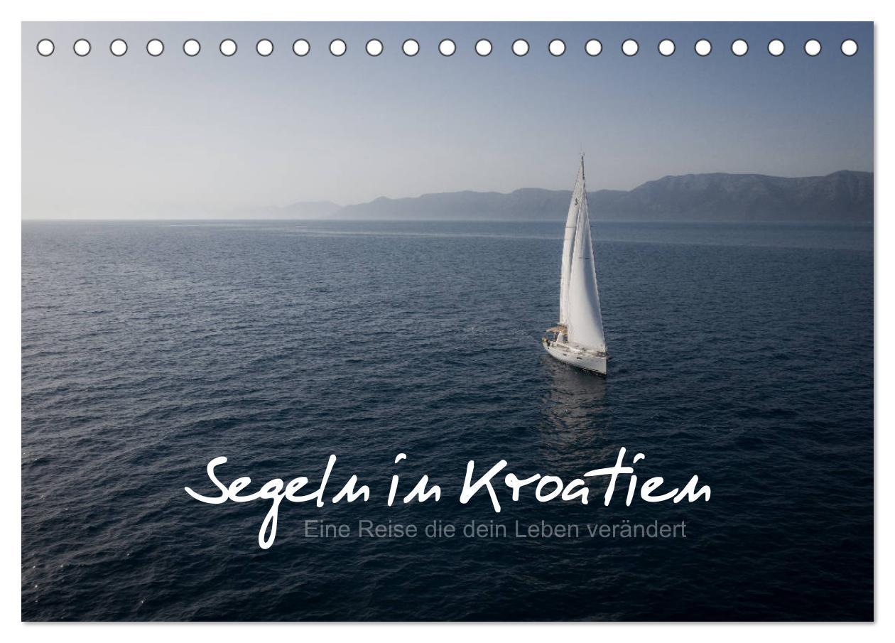 Cover: 9783435148783 | Segeln in Kroatien (Tischkalender 2025 DIN A5 quer), CALVENDO...