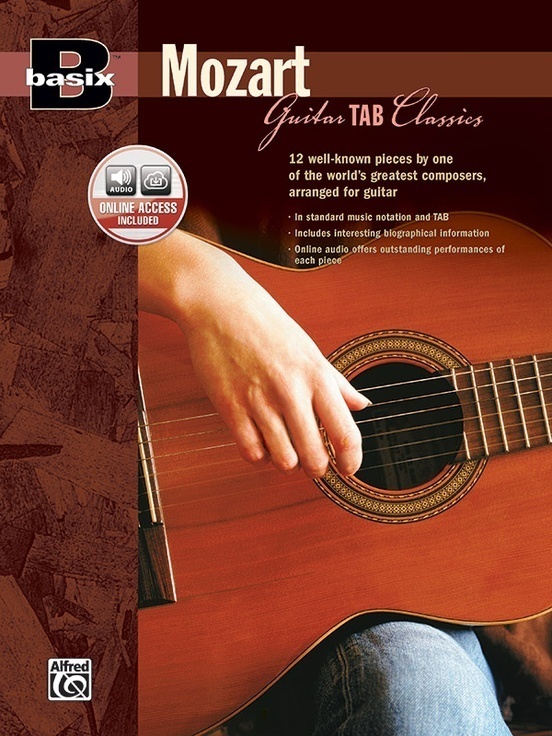 Cover: 9780739034057 | Basix® Guitar TAB Classics: Mozart | (incl. Online Code) | Music