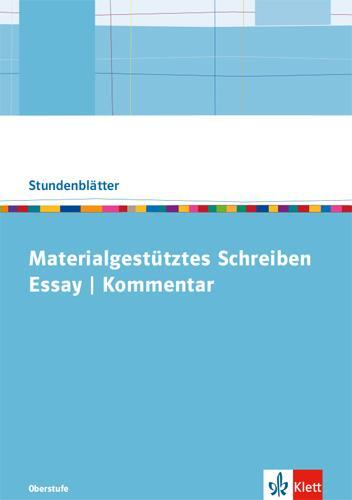 Cover: 9783123526466 | Materialgestütztes Schreiben: Essay und Kommentar | Taschenbuch | 2022