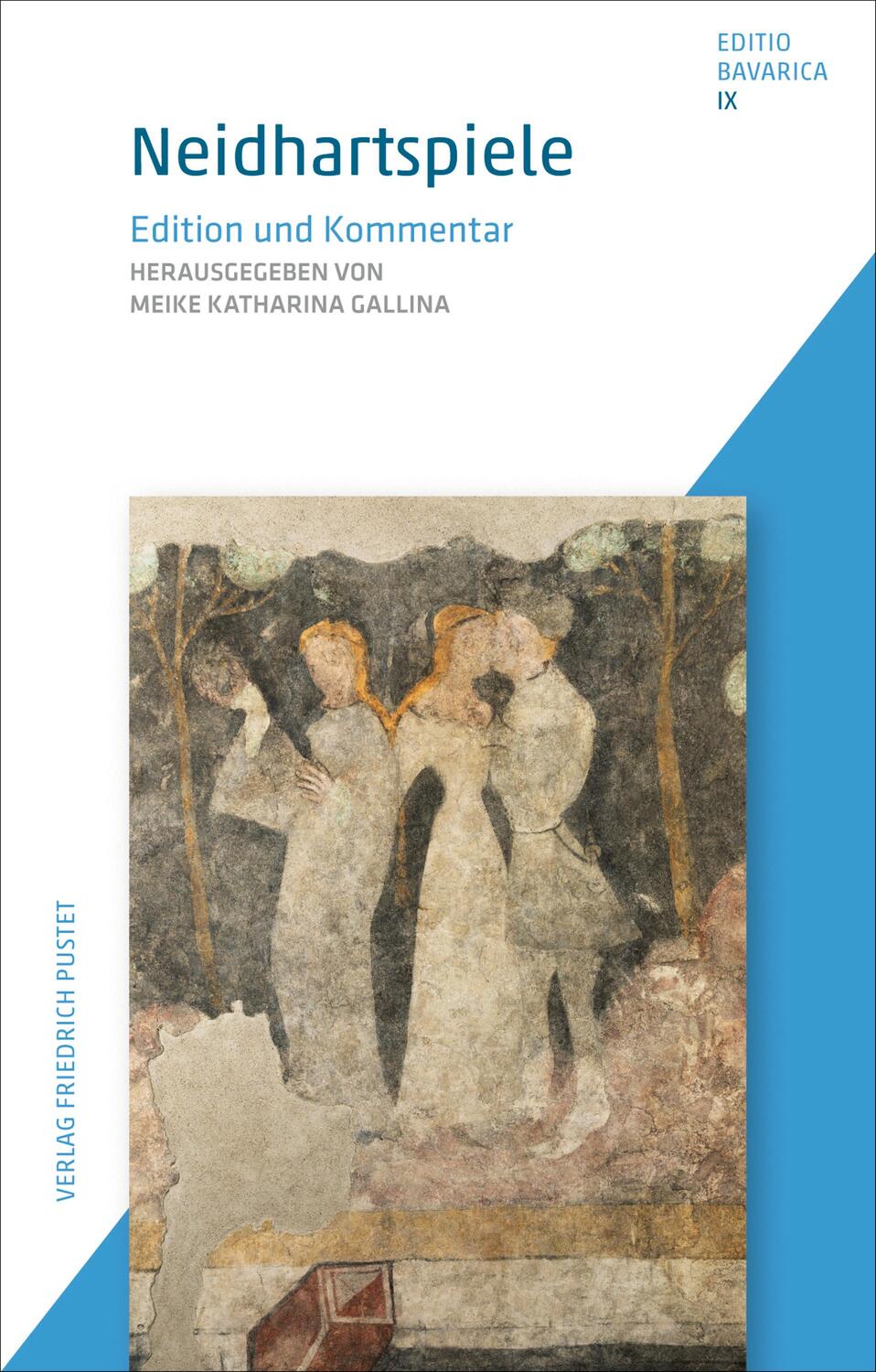 Cover: 9783791732718 | Neidhartspiele | Edition und Kommentar | Meike Katharina Gallina