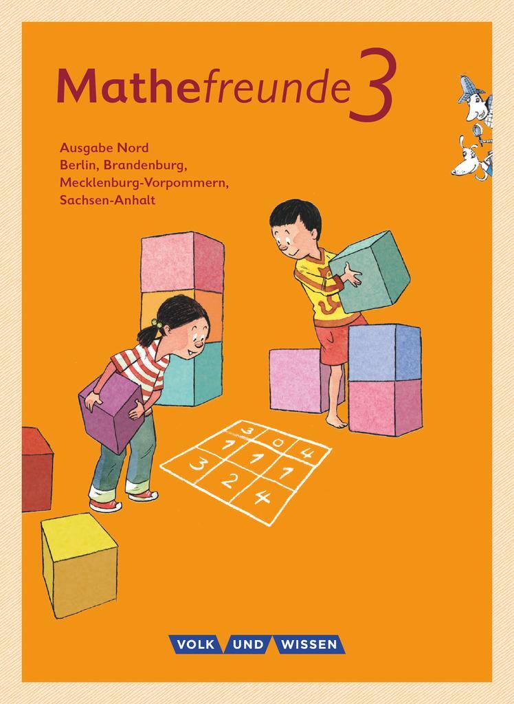 Cover: 9783060837144 | Mathefreunde 3. Schuljahr. Schülerbuch mit Kartonbeilagen. Nord | Buch
