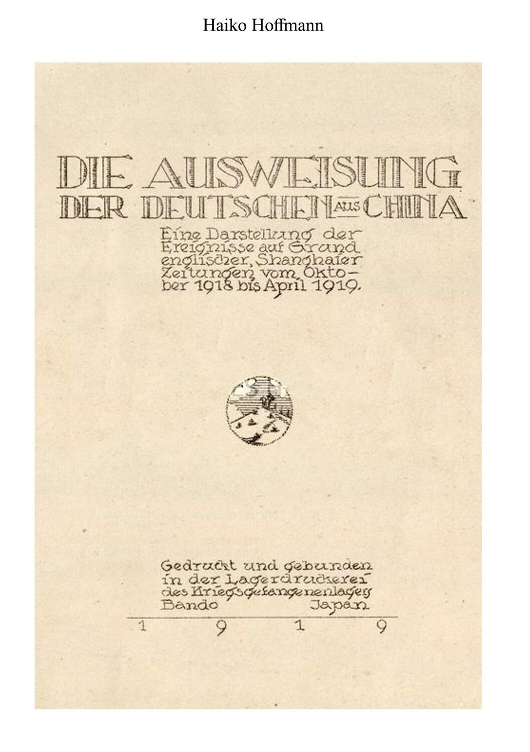 Cover: 9783758319433 | Die Ausweisung der Deutschen aus China | Hans-Jürgen Sträter | Buch