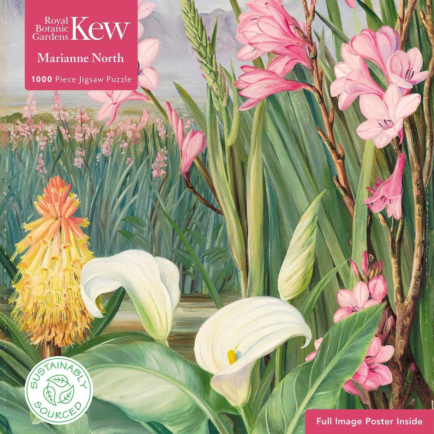 Cover: 9781804176771 | Adult Sustainable Jigsaw Puzzle Kew Gardens: Marianne North:...