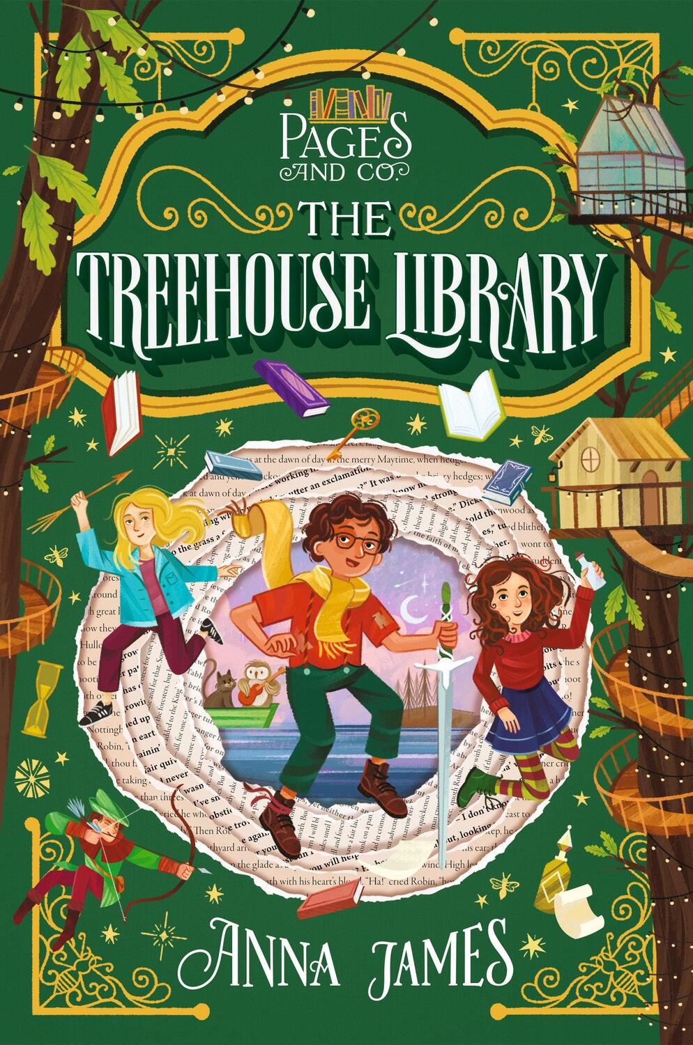 Cover: 9780593327258 | Pages &amp; Co. | The Treehouse Library | Anna James | Taschenbuch | 2024