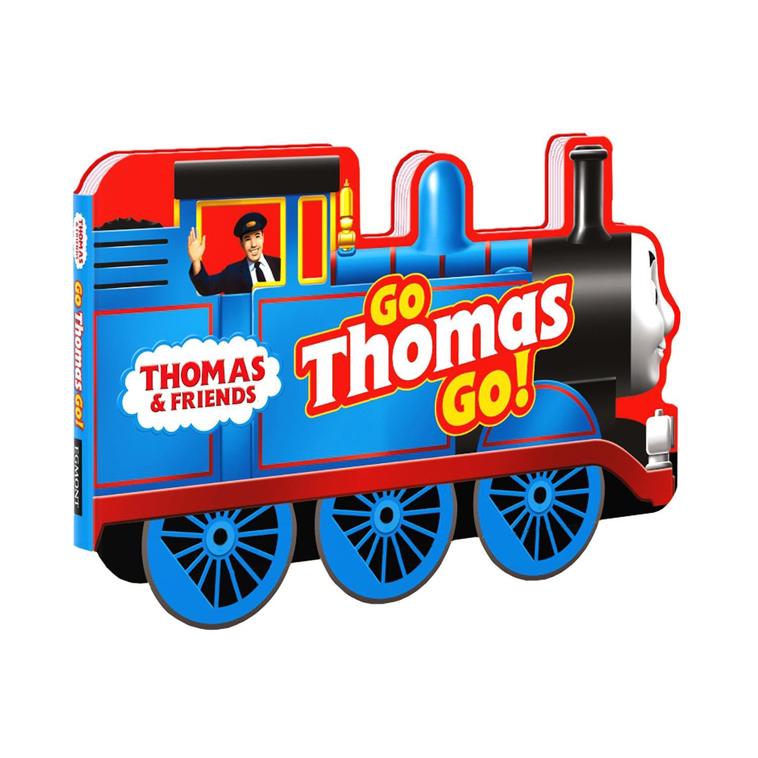 Bild: 9781405296809 | Thomas &amp; Friends: Go Thomas, Go! (a shaped board book with wheels)