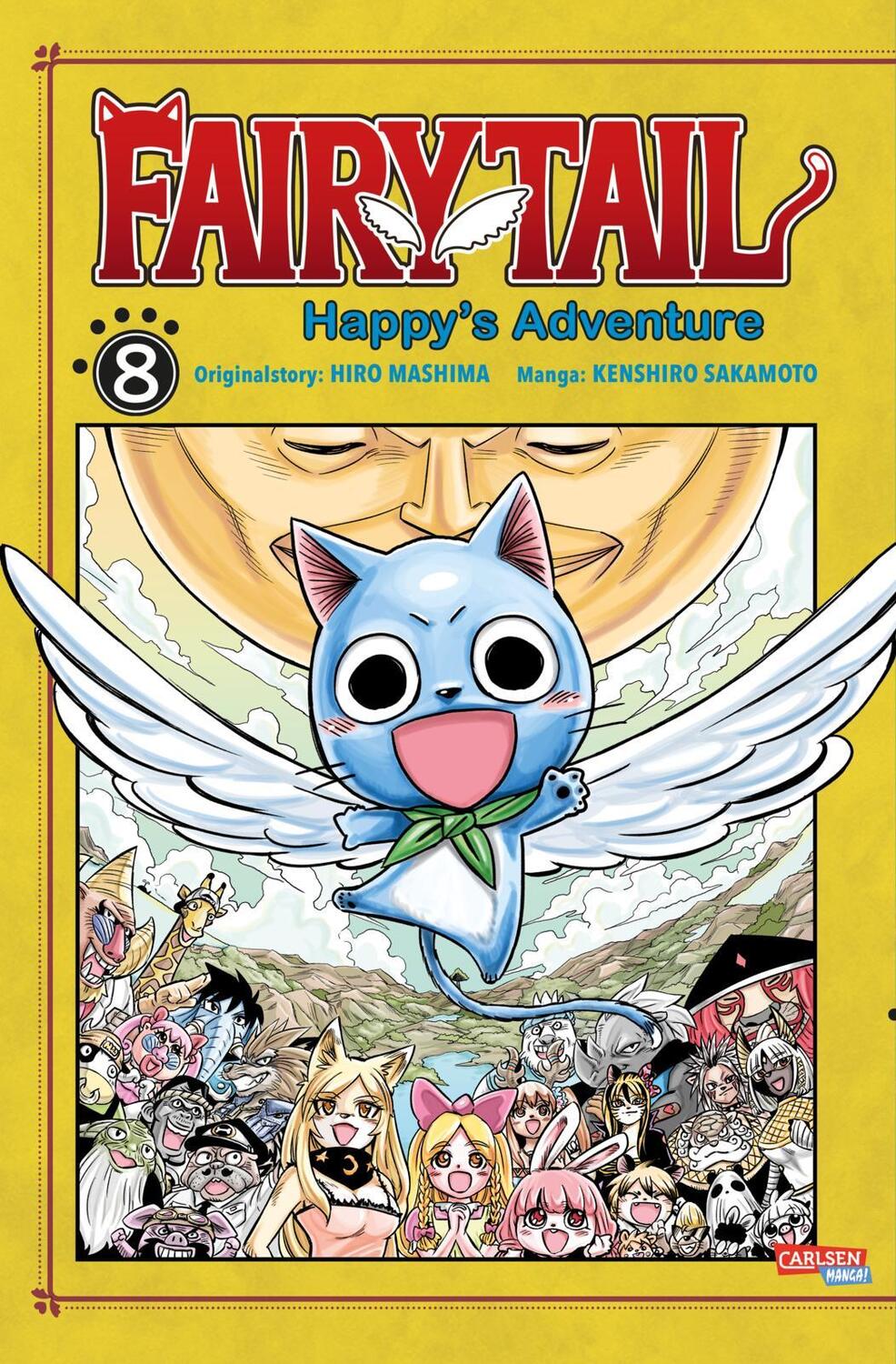 Cover: 9783551770370 | Fairy Tail - Happy's Adventure 8 | Kenshiro Sakamoto (u. a.) | Buch
