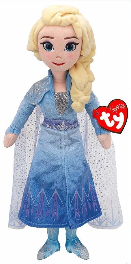 Cover: 8421024063 | Elsa Prinzessin mit Sound - Frozen 2 - Beanie Babies - Med | Stück