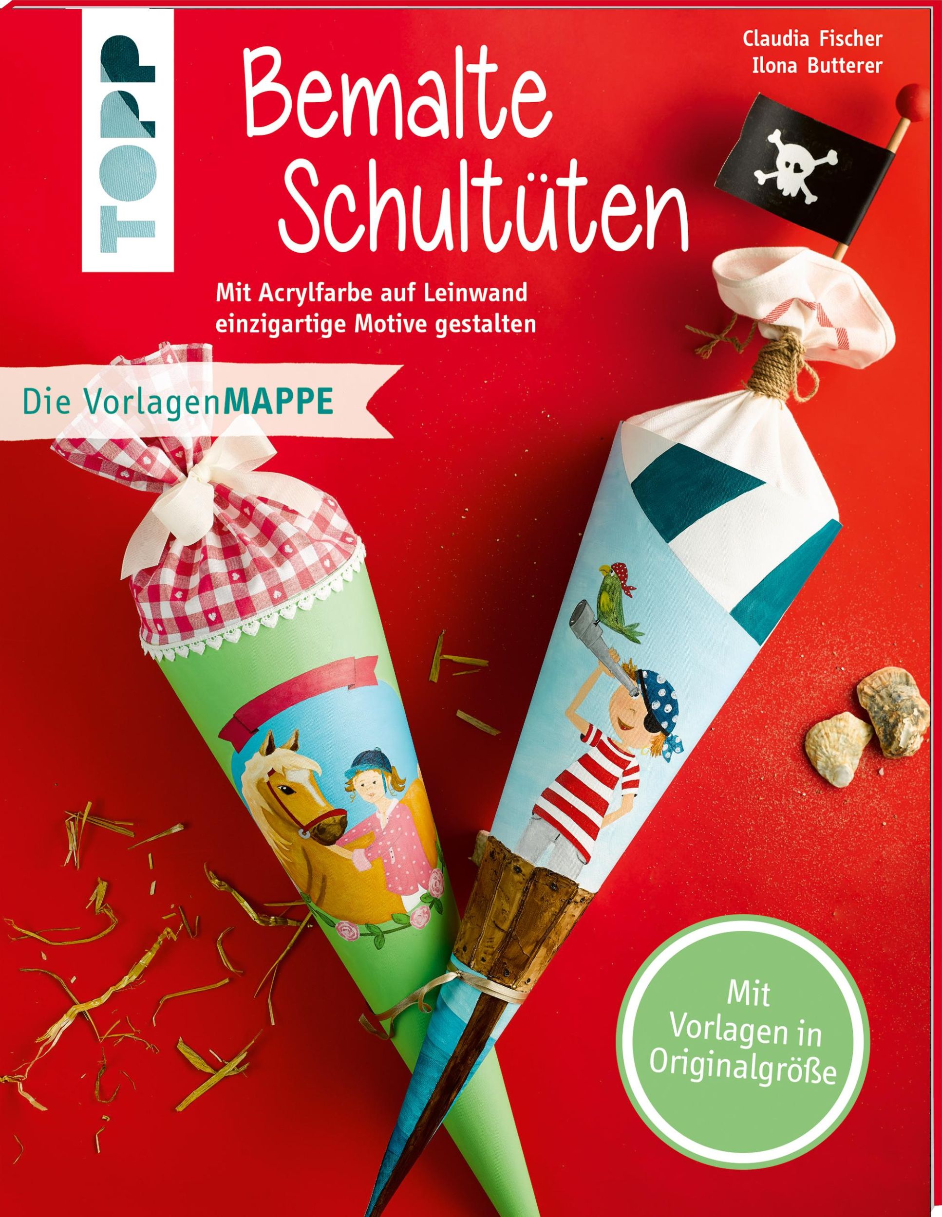 Cover: 9783772443558 | Bemalte Schultüten (kreativ.kompakt) | Claudia Fischer | Taschenbuch