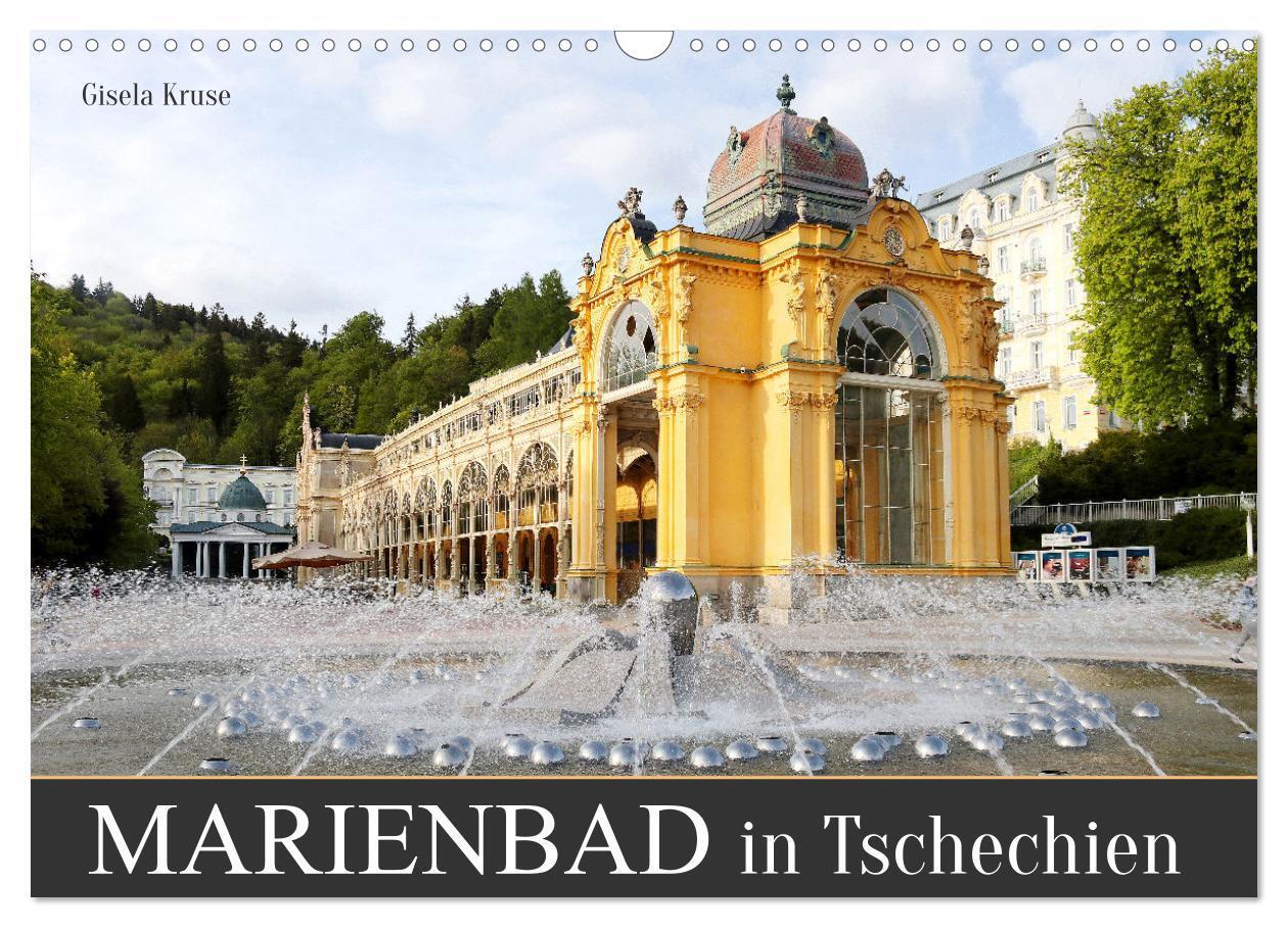 Cover: 9783383653476 | Marienbad in Tschechien (Wandkalender 2024 DIN A3 quer), CALVENDO...